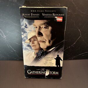 The Gathering Storm VHS Tape HBO Films Albert Finney Vanessa Redgrave 2003 Drama